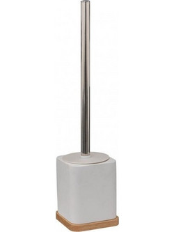 ΑΞΕΣΟΥΆΡ ΜΠΆΝΙΟΥ WHITE TOILET BRUSH RESIN NATUR 174613A