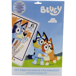 Bluey Colouring numbers set 24 Τεμ