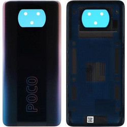 Καπάκι Μπαταρίας Xiaomi Poco X3 Pro Μαύρο (Original) N55832