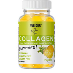 Weider Collagen Pineapple με Βιταμίνη C 50 Ζελεδάκια