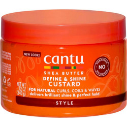 Cantu Shea Butter Define & Shine Custard 340g