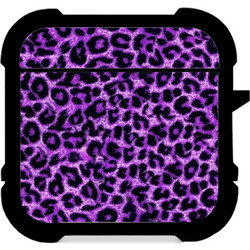 CUSTOM Animal Print Purple - Airpods 1 & 2