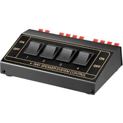 GOOBAY switch 4 σετ ηχείων 11934, έως 200W, μαύρο