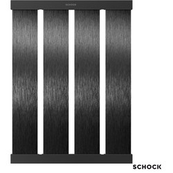 ΣΧΑΡΑ ΑΠΟΣΤΡΑΓΓΙΣΗΣ 33,6 x 48 x 1,2 SCHOCK GUNMETAL