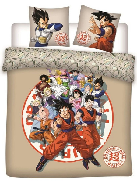 AyMax Dragon Ball Super Παπλωματοθήκη Duvet Cover 240x220cm + 2x65x65cm