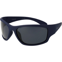 Polaroid Eyewear PLD7005/S 863/C3 Αθλητικά Ανδρικά Γυαλιά Ηλίου Ορθογώνια Κοκάλινα Μπλε με Γκρι Polarized Φακό