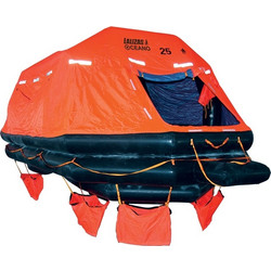 LALIZAS Liferaft SOLAS OCEANO, Ρίψεως Αυτόματα Ανορθούμενου Τύπου, 25 ατομ. κάνιστρο(A) (72549)