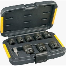 Dewalt DT7507 Καρυδάκια Αέρος Εξάγωνα με Καρέ Υποδοχής 1/4" HEX, 1/2" Σετ 9τμχ