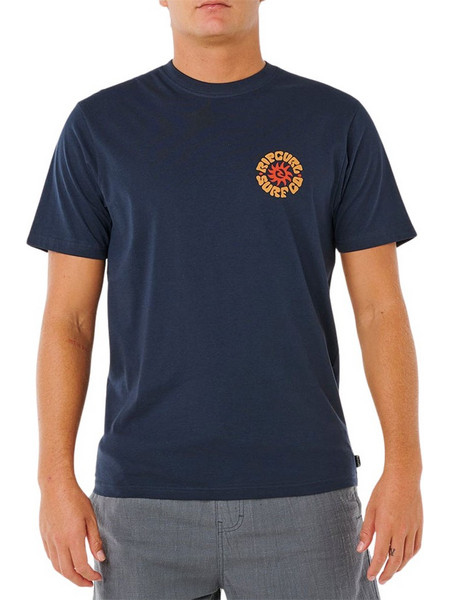 RIP CURL PACIFIC RINSE CIRCLE TEE DARK NAVY