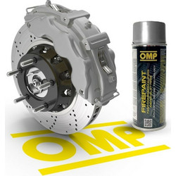 Σπρέι βαφής OMP OMPPC02001000003 Δαγκάνες Φρένων 400 ml Ασημί