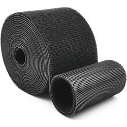 POWERTECH ταινία τύπου velcro TIES-079, 48mm, 3m, μαύρη