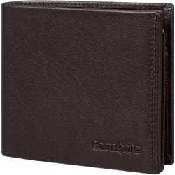 Δερμάτινο μικρό πορτοφόλι SAMSONITE ATTACK 2 SLG 144453 BR ΚΑΦΕ