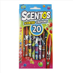 Scentos Scented Crayons Κηρομπογιές Σετ 20τμχ