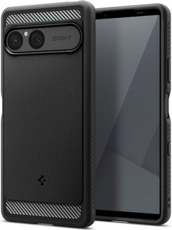 Spigen Back Cover Πλαστικό / Σιλικόνης Μαύρο (Xperia 10 VII) ACS09592