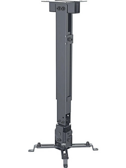Manhattan Βάση Projector Οροφής με Μέγιστο Φορτίο 20kg Μαύρη 461207