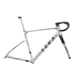 SEKA Spear Achromatic Silver Frameset - Aero Carbon Road Frameset