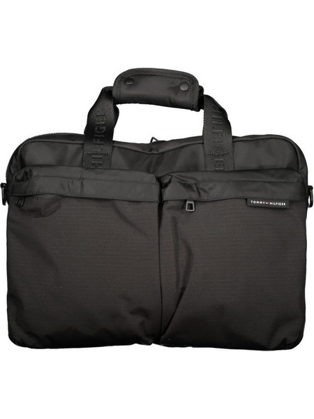 TOMMY HILFIGER MEN'S BRIEFCASE BLACK - AM0AM13103_NEBDS