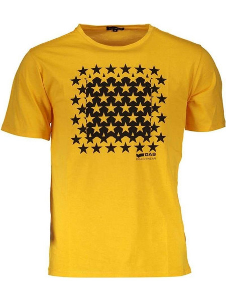 GAS T-shirt Short sleeves Men GATS01KABOOM AB30 GIALLO (2XL)