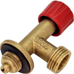 Διακόπτης φιάλης 2-5Kg - Πλαινή έξοδο (Μ700-69)