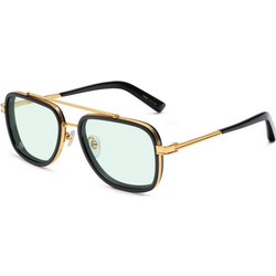 ΓΥΑΛΙΑ ΗΛΙΟΥ 9FIVE CROWNS BLACK&GOLD 54-17 140