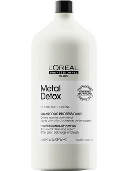 L'Oreal Professionnel Serie Expert Metal Detox Σαμπουάν για Προστασία Χρώματος & Επανόρθωση για Βαμμένα & Ταλαιπωρημένα Μαλλιά 1.5lt