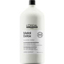 L'Oreal Professionnel Serie Expert Metal Detox Σαμπουάν για Προστασία Χρώματος & Επανόρθωση για Βαμμένα & Ταλαιπωρημένα Μαλλιά 1.5lt