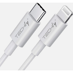 Καλώδιο Techly ICOC APP-8BUC10T USB-C σε Lightning 1 m - Γρήγορη Φόρτιση USB PD & Sync