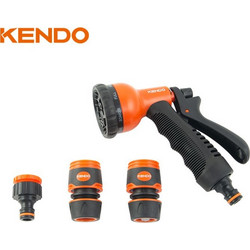 Kendo 60683 Σετ Εξαρτημάτων Ποτίσματος & Πιστόλι Νερού 1/2"