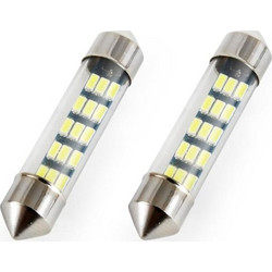 AMiO C5W LED 39mm 12V 0,6W 2τμχ