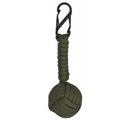 Μπρελόκ Albainox Double Carabiner With Paracord Ball ΧΡΩΜΑ GREEN ΜΕΓΕΘΟΣ O/S