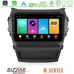 Bizzar M Series 8Core Android16 2+32GB Hyundai iX45 2012-2017 Ηχοσύστημα Αυτοκινήτου 9" U-M-HY0166