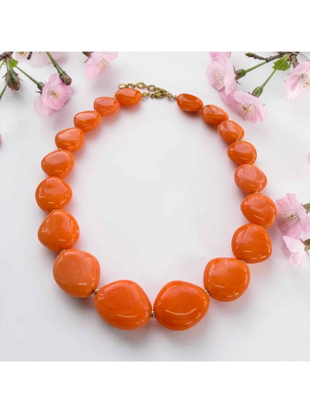 Peebls Coral Sunset Κολιέ