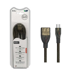 Καλώδιο φόρτισης & data - 21S - USB-A female/Micro USB - 1.5m - 0038389