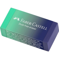 Faber Castell Γόμα - PVC Dust Free, Flow, Buzzing Blue 188580