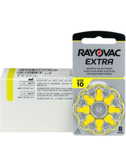 Rayovac Extra Advanced 10 80τμχ