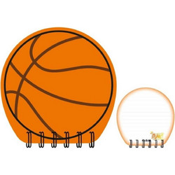 itotal Μπλοκάκι Σπιράλ 80φ. Sport 12x12cm Basket