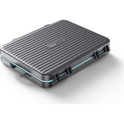 Orico PHCD Case for Memory Cards and Data Media Black 2.5" SSD 2.5" HDD M.2 SSD SD Micro SD CompactFlash Card Readers - Black