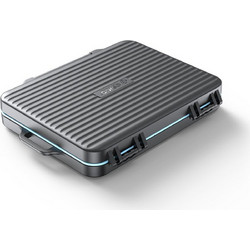 Orico Phcd Case For Memory Cards And Data Media Black 2.5 Ssd 2.5 Hdd M.2 Ssd Sd Micro Sd Compactflash Card Readers - Black -PHCD-3-BK-Bp - (ORICO-PHCD-3-BK-BP-HU)
