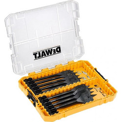 DEWALT Σετ 9 Τρυπάνια Φτερού με Εξάγωνο Στέλεχος για Ξύλο DT70751-QZ