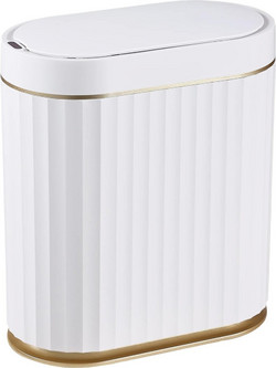 HOME USE κάδος απορριμμάτων HUH-0226 με φωτοκύτταρο, 7lt, λευκός