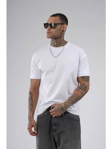 Ανδρικό T-Shirt King Brich Λευκό