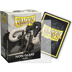 Dragon Shield Sleeves Matte Nonglare Standard Size - Clear V2