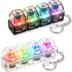 Μπρελόκ Αντιστρές Fidget Πληκτρολόγιο με Φωτισμό LED