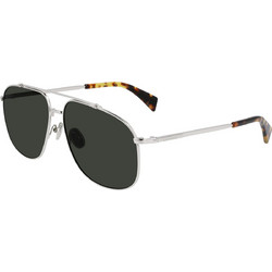 Lanvin LNV110S 045 Ανδρικά Γυαλιά Ηλίου Aviator Μεταλλικά Χρυσά με Πράσινο Polarized Φακό