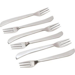 CURVE ΠΙΡΟΥΝΙ ΓΛΥΚΟΥ SET 6TMX 13x2x1cm ΑΤΣΑΛΙ ΑΣΗΜΙ LIBERTA 018958