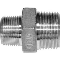 Inox Μαστός Εξάγωνος Συστολικός 1.1/2" - 1.1/4" 316