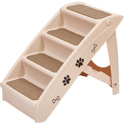 Glee Pet Stair Arion Beige Σκαλάκι Πτυσσόμενο 62x40x49.5cm