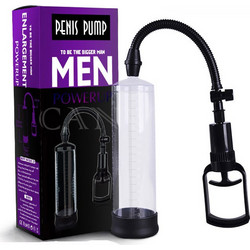 ToyJoy Men Powerup Τρόμπα Πέους Μαύρη Διαφανή