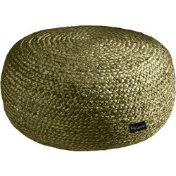Πουφ Σκαμπό 65x65x30 Guy Laroche Ottoman Olive Large