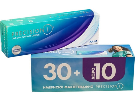 Alcon Precision1 Ημερήσιοι Φακοί Επαφής 40τμχ